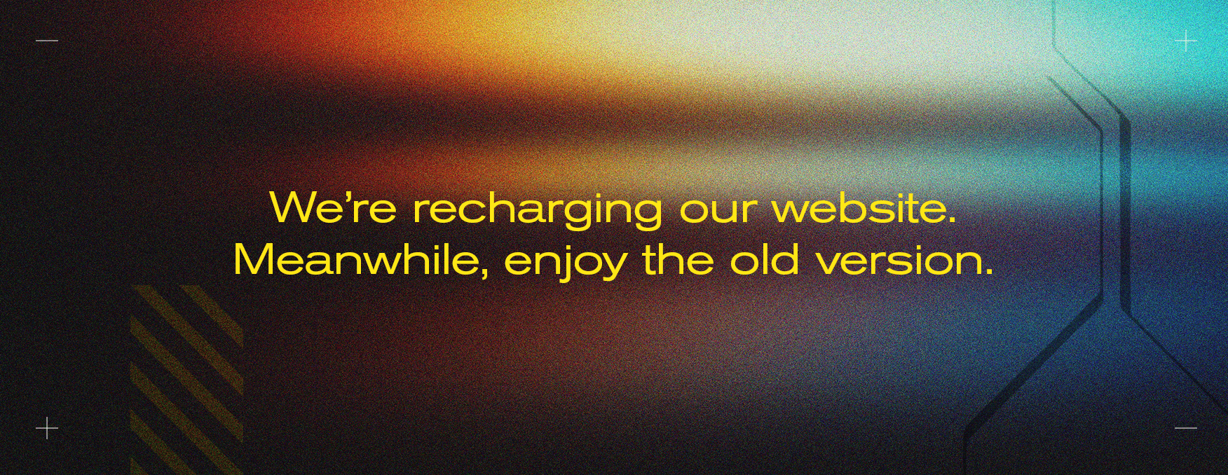 note about website style changes